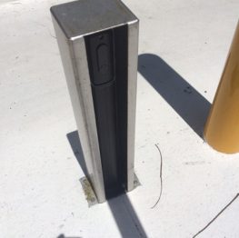 Anti-Vandal Safety Beam Stainless Cover PE Beam anti vandal cover