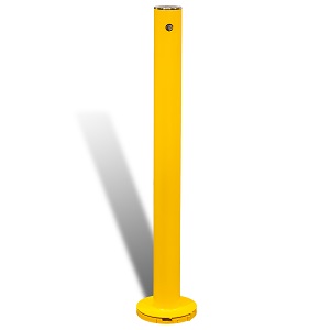 SMCL90 90mm Surface Mount Removable Bollard SMCL90 90mm Surface Mount Removable Bollard